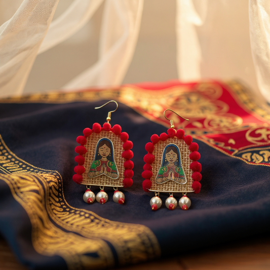 Anusangi Collections Traditional Festival Earrings for Women