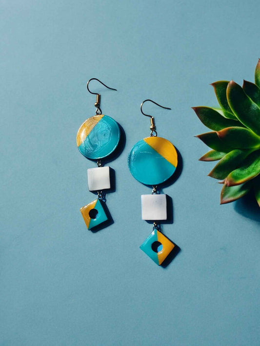 Fancy Terracotta Earrings Anusangi Collections - Anusangi Collections