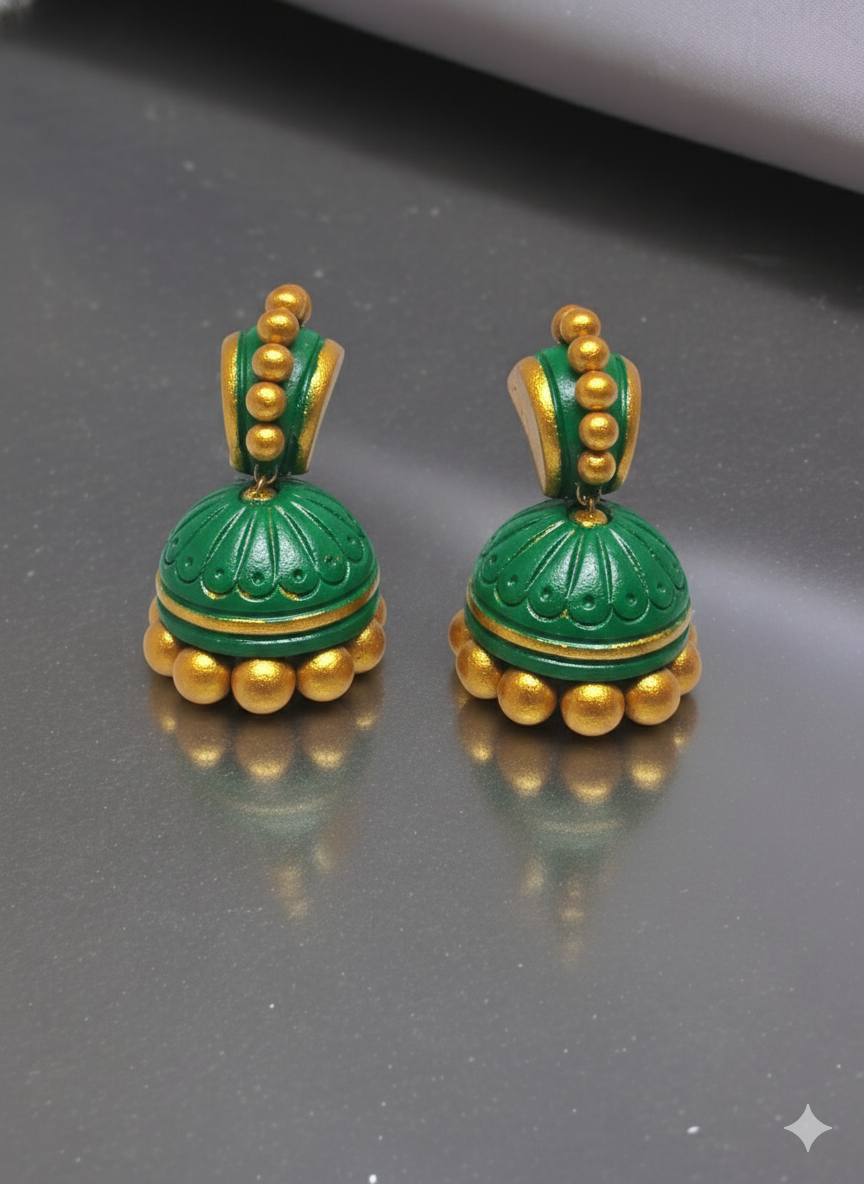 Eshana - The Regal Jhumka - Anusangi Collections
