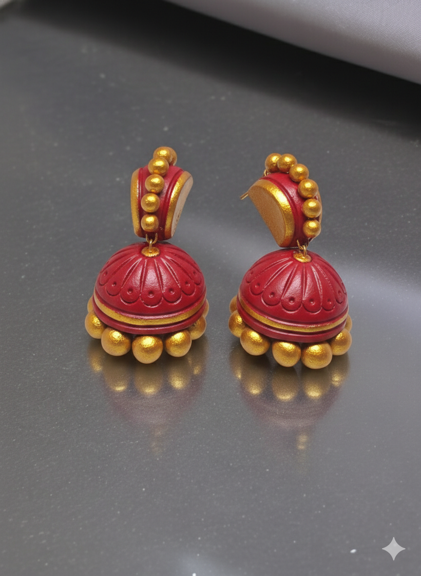 Eshana - The Regal Jhumka - Anusangi Collections