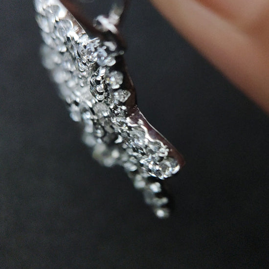 Flower shape sterling silver Pendant